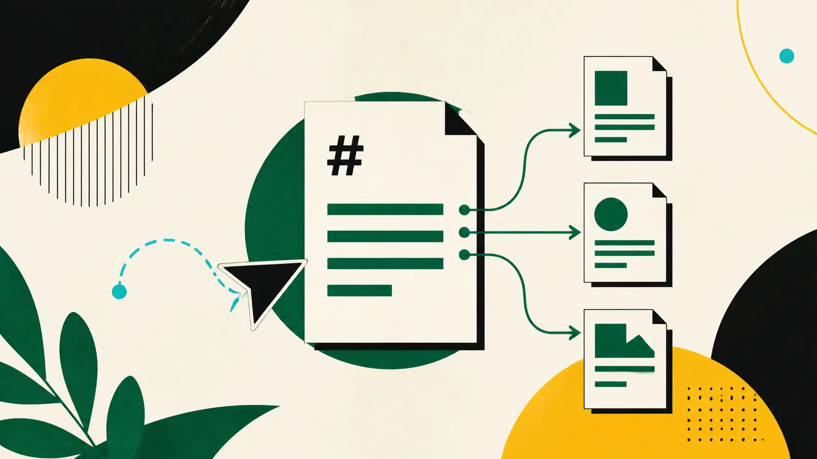 Ilustração de um documento llms.txt conectando um agente a três documentos selecionados